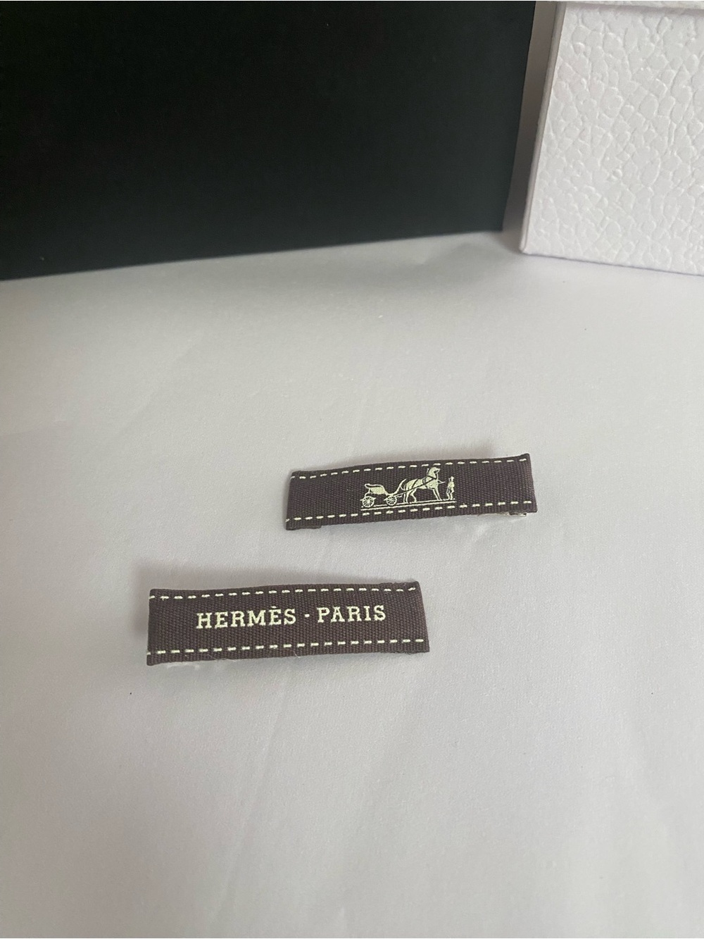 Hermès Ribbon Hair Clips